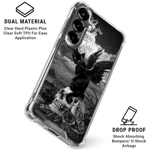 Alchemy Nine Lives of Poe Galaxy S26 Plus Clear Case