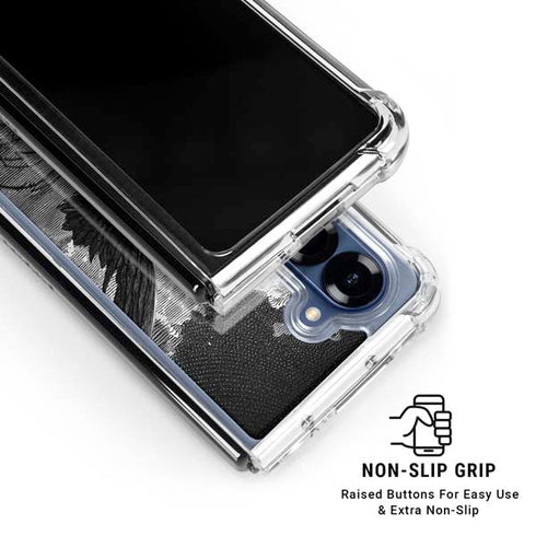 Alchemy Nine Lives of Poe Galaxy Z Fold6 Clear Case