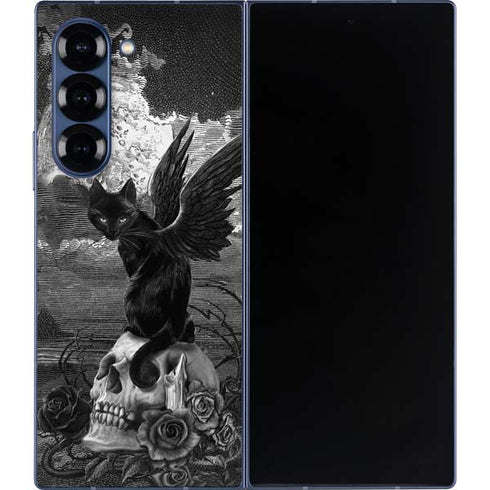 Alchemy Nine Lives of Poe Galaxy Z Fold6 Skin