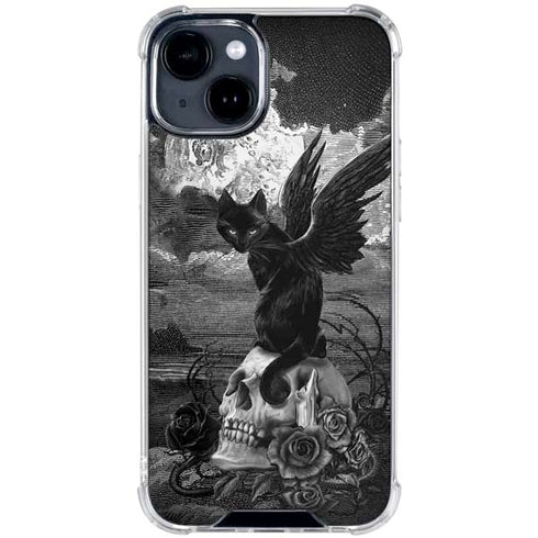 Alchemy Nine Lives of Poe iPhone 15 Clear Case