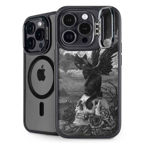 Alchemy Nine Lives of Poe iPhone 15 Pro Kickstand Case