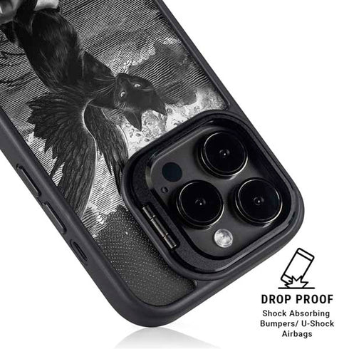 Alchemy Nine Lives of Poe iPhone 15 Pro Kickstand Case