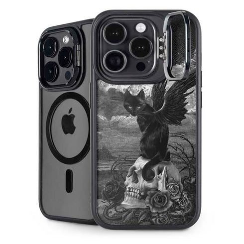 Alchemy Nine Lives of Poe iPhone 15 Pro Max Kickstand Case