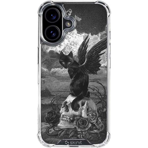 Alchemy Nine Lives of Poe iPhone 16 Clear Case