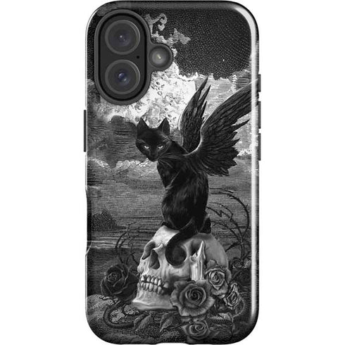 Alchemy Nine Lives of Poe iPhone 16 Plus Impact Case