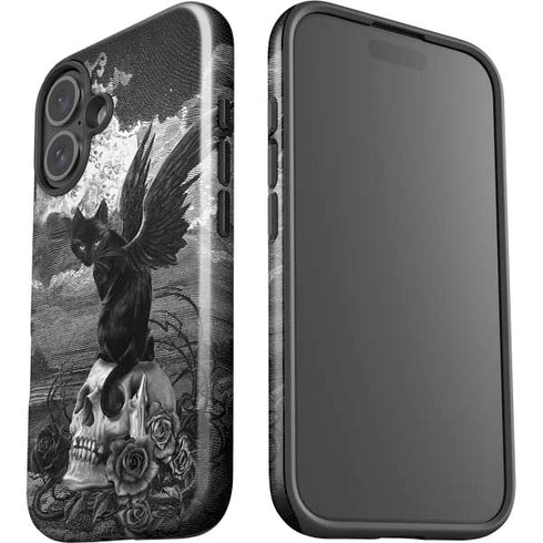 Alchemy Nine Lives of Poe iPhone 16 Plus Impact Case