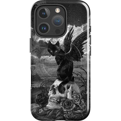 Alchemy Nine Lives of Poe iPhone 16 Pro Magsafe Impact Case
