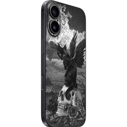Alchemy Nine Lives of Poe iPhone 16 Skin