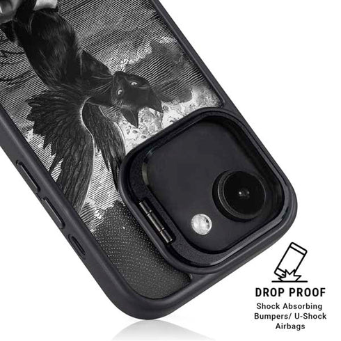 Alchemy Nine Lives of Poe iPhone 16e Kickstand Case