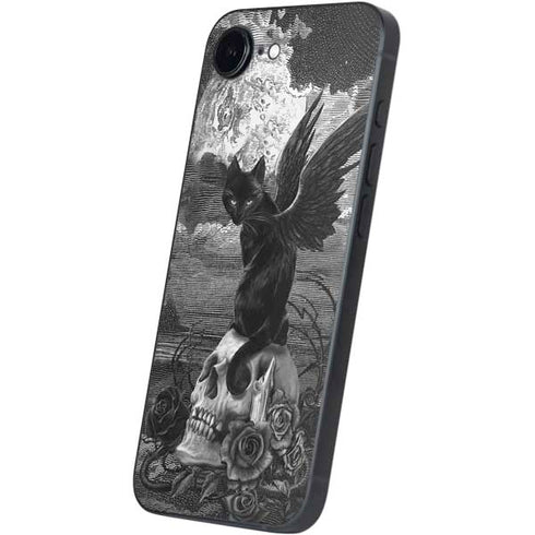 Alchemy Nine Lives of Poe iPhone 16e Skin