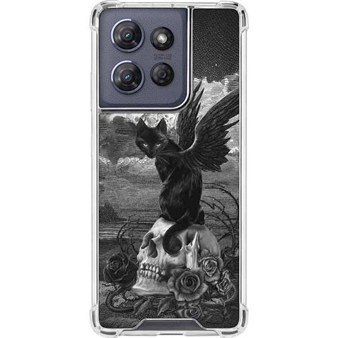 Alchemy Nine Lives of Poe Moto G 5G (2025) Clear Case