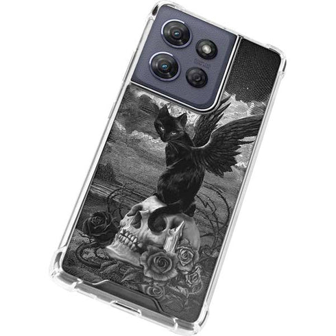 Alchemy Nine Lives of Poe Moto G 5G (2025) Clear Case