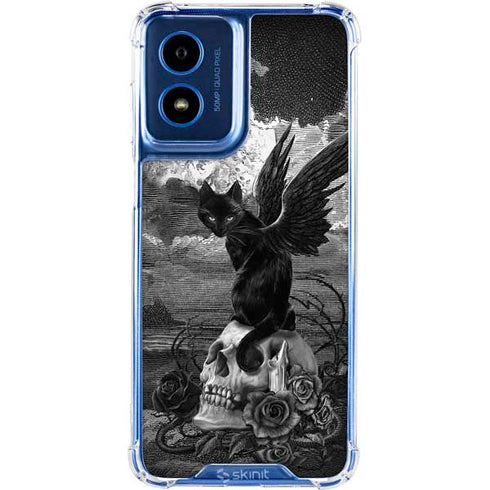 Alchemy Nine Lives of Poe Moto G Play 4G (2024) Clear Case