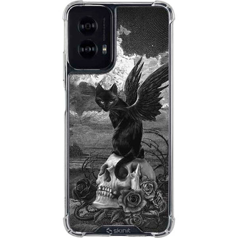 Alchemy Nine Lives of Poe Moto G Power 5G (2024) Clear Case