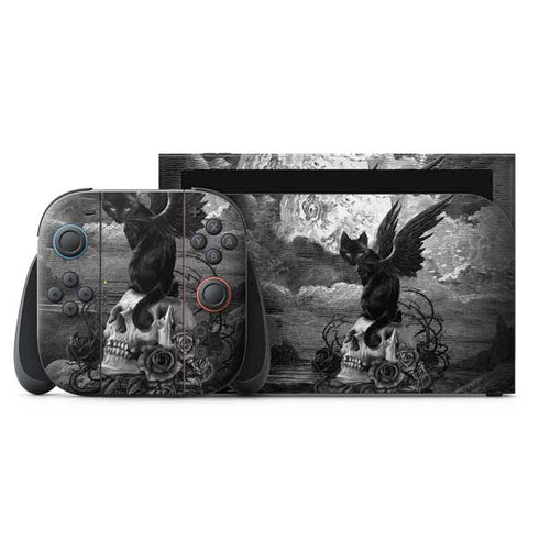 Alchemy Nine Lives of Poe Nintendo Switch 2 (2025) with Joy-Con Skin