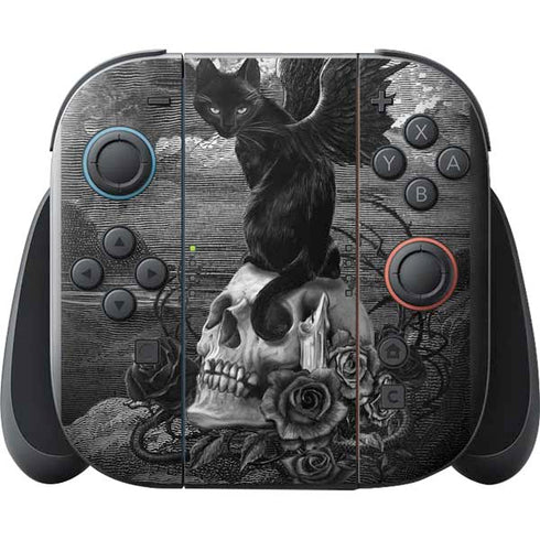 Alchemy Nine Lives of Poe Nintendo Switch 2 (2025) with Joy-Con Skin