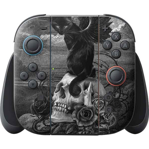 Alchemy Nine Lives of Poe Nintendo Switch 2 (2025) Joy-Con Controller Skin