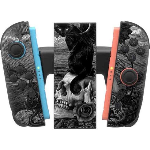 Alchemy Nine Lives of Poe Nintendo Switch 2 (2025) Joy-Con Controller Skin