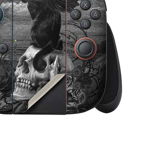Alchemy Nine Lives of Poe Nintendo Switch 2 (2025) Joy-Con Controller Skin