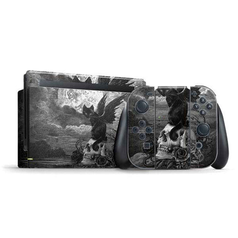 Alchemy Nine Lives of Poe Nintendo Skins