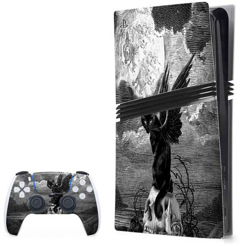 Alchemy Nine Lives of Poe PS5 Pro Bundle Skin