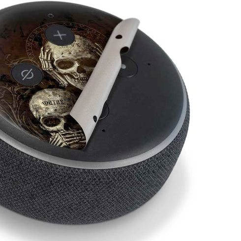 Alchemy Carta No Evil Amazon Echo Dot Skin