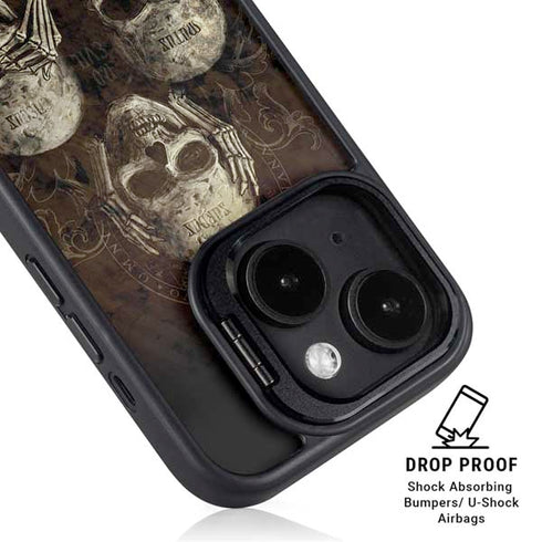 Alchemy Carta No Evil iPhone 14 Kickstand Case