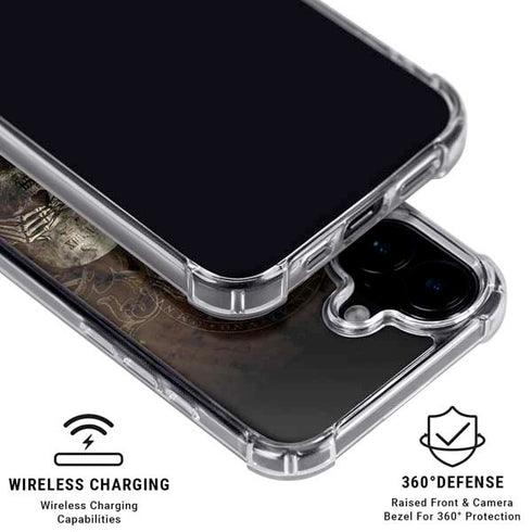 Alchemy Carta No Evil iPhone 16 Plus Clear Case