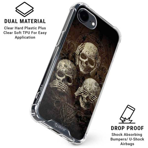 Alchemy Carta No Evil iPhone 16e Clear Case