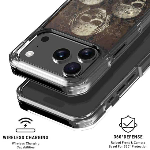 Alchemy Carta No Evil iPhone 18 Pro Clear Case