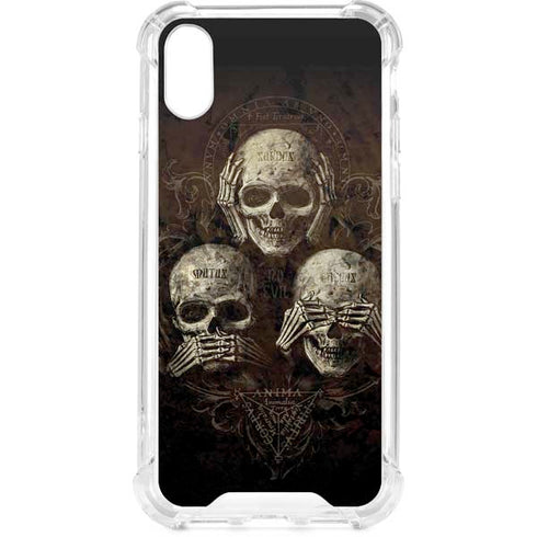 Alchemy Carta No Evil iPhone XS Clear Case