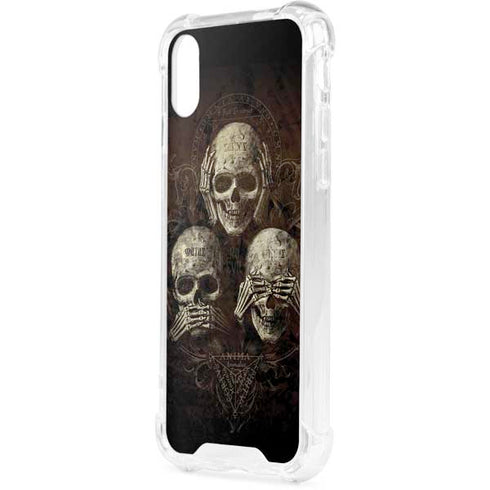 Alchemy Carta No Evil iPhone XS Clear Case