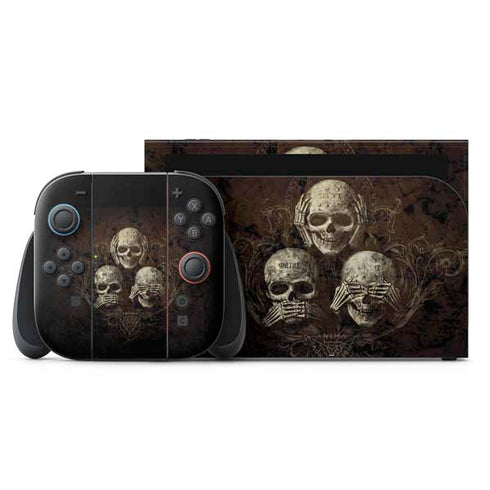 Alchemy Carta No Evil Nintendo Skins