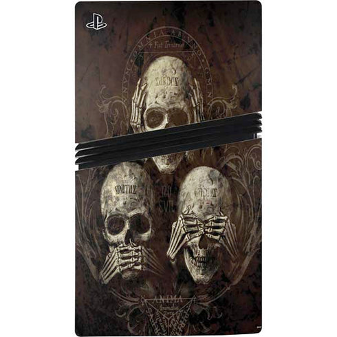Alchemy Carta No Evil PS5 Pro Disk Console Skin