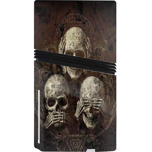 Alchemy Carta No Evil PS5 Pro Disk Console Skin