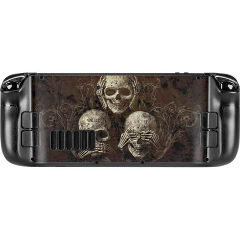Alchemy Carta No Evil Steam Deck Handheld Gaming Computer OLED Skin
