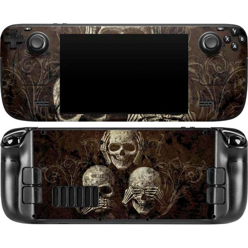 Alchemy Carta No Evil Steam Deck Handheld Gaming Computer Skin
