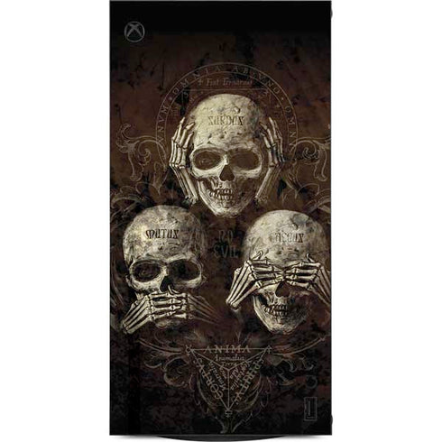 Alchemy Carta No Evil XBox Series X Digital Edition Console Skin