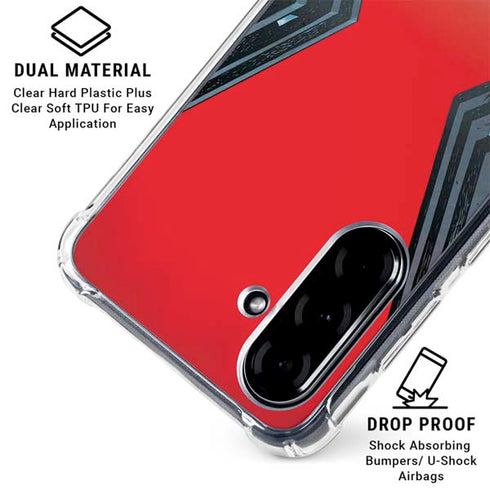 Marvel Black Widow No More Secrets Galaxy A36 5G Clear Case