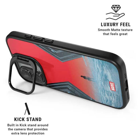 Marvel Black Widow No More Secrets iPhone 17 Kickstand Case