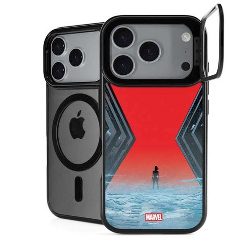 Marvel Black Widow No More Secrets iPhone 17 Pro Max Kickstand Case