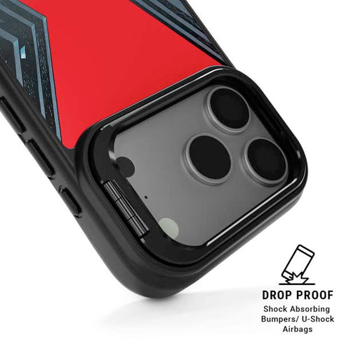 Marvel Black Widow No More Secrets iPhone 17 Pro Max Kickstand Case