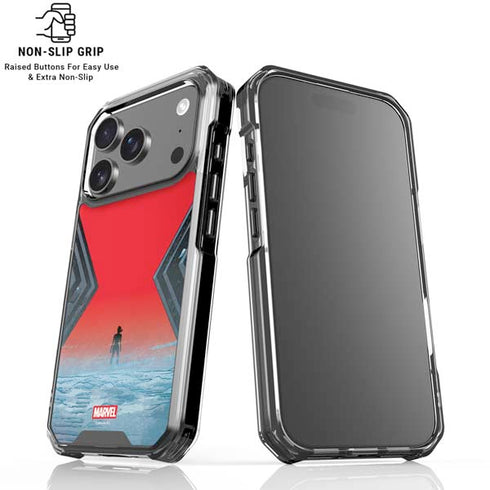 Marvel Black Widow No More Secrets iPhone 18 Pro Clear Case