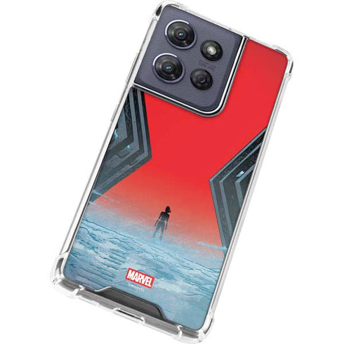 Marvel Black Widow No More Secrets Moto G 5G (2025) Clear Case