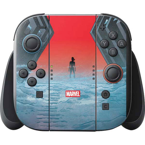 Marvel Black Widow No More Secrets Nintendo Switch 2 (2025) with Joy-Con Skin