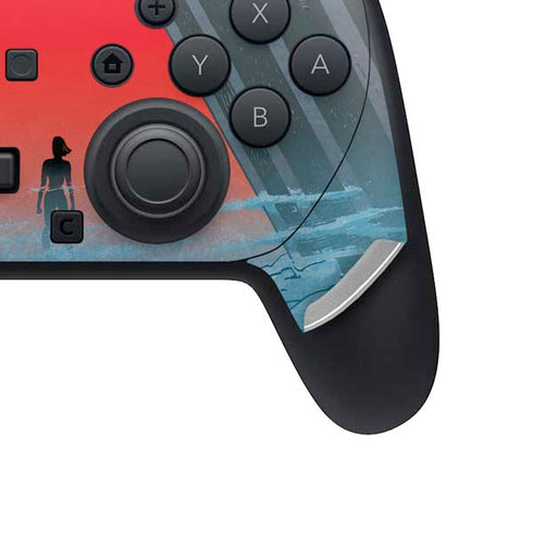 Marvel Black Widow No More Secrets Nintendo Switch 2 (2025) Pro Controller Skin