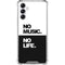 No Music No Life Gabb Phone 4 Clear Case