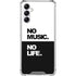 No Music No Life Gabb Phone 4 Clear Case