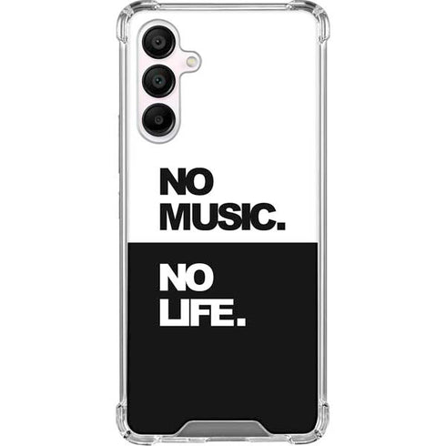 No Music No Life Galaxy A16 5G Clear Case