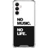 No Music No Life Galaxy A16 5G Clear Case